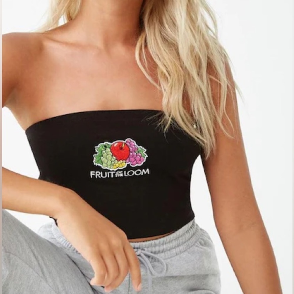 Forever 21 Fruit of the Loom Bandeau
